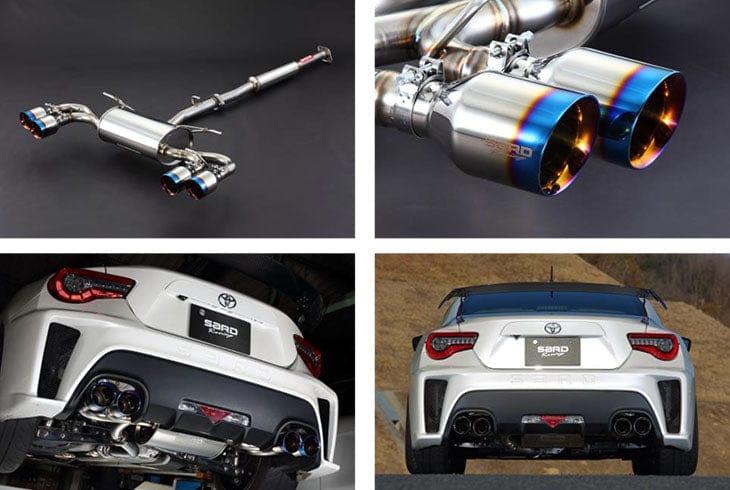 Sard Su-Z Exhaust System - Toyota - 86 ZN8 - 23106