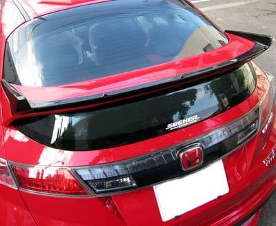 Seeker - Carbon Rear Spoiler - Honda - Civic Type R Euro FN2R - UV coated Carbon SCRS-FN2-UVC - Rzcrew Garage