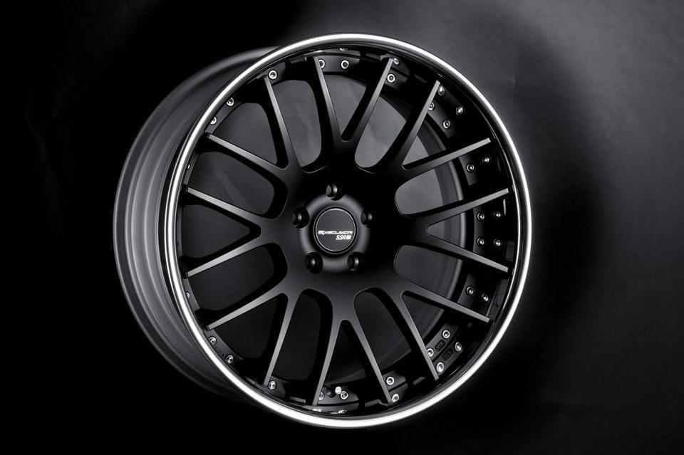 SSR Japan Executor CV03 19x8 5x114.3 ET:24 Flat Black