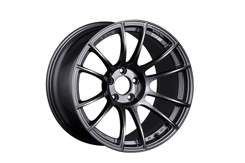 SSR Japan GTX04 18x10.5 5x114.3 ET:15 Dark Gunmetal