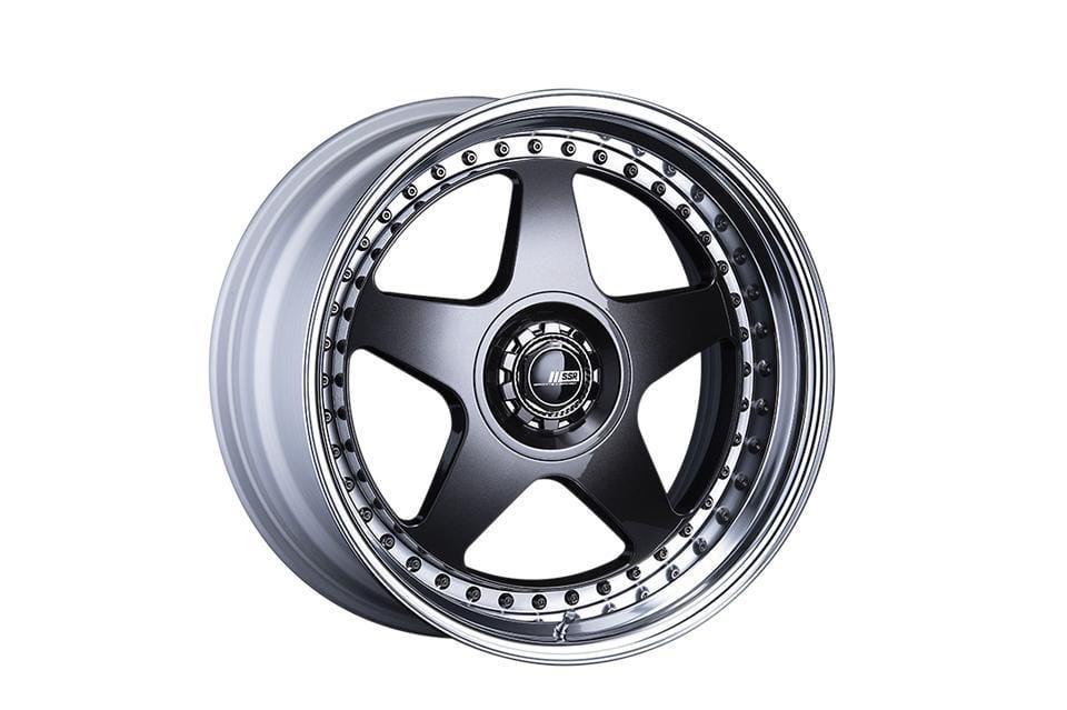 SSR Japan Professor SP6 Under 20x11.5 5x112 ET:-26 Prism Dark Gunmetal