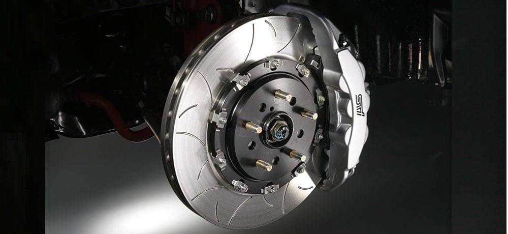 STI - 6POT monoblock Brake Caliper Kit Front - Subaru Impreza WRX STI GVB Applied C-E (2007-2014) - 26100ZR000 - Rzcrewgarage