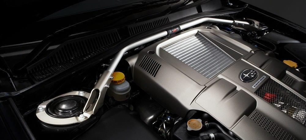 STI - Flexible Front Tower Bar - Subaru Legacy Outback BPE Applied A-F (2003-2009) - ST2050221011 - Rzcrewgarage