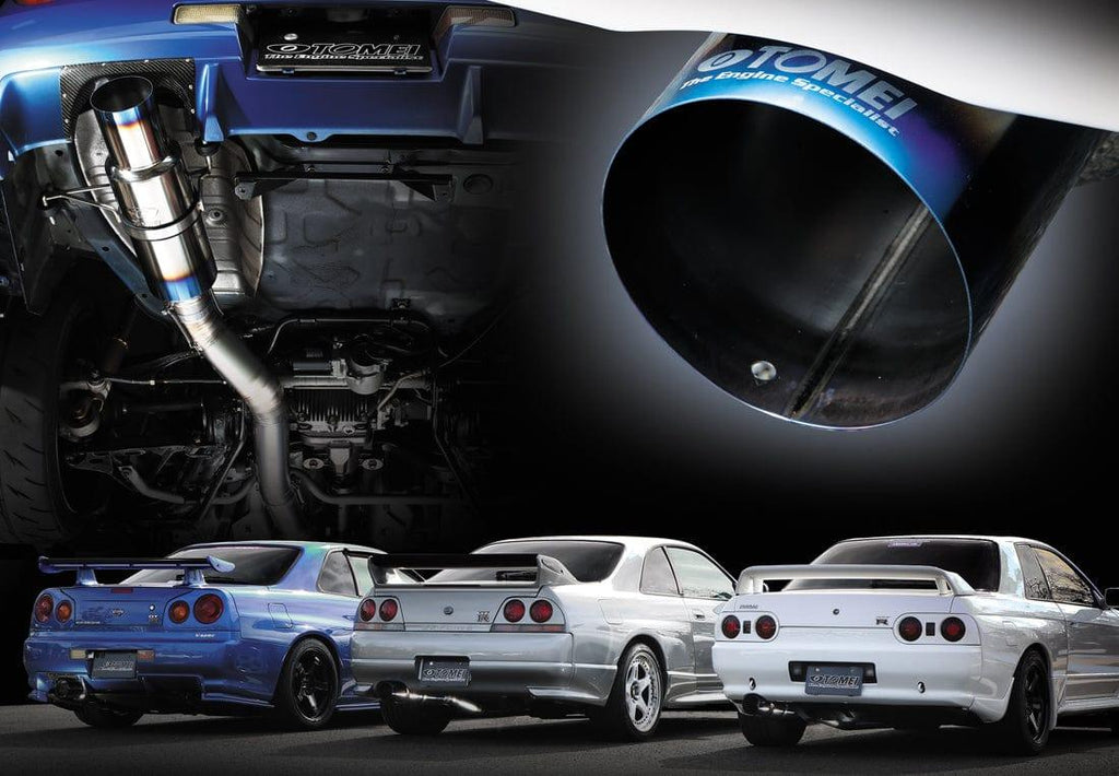 Tomei Ti RACING TITANIUM MUFFLER - Nissan - Skyline GT-R BCNR33 - 441009