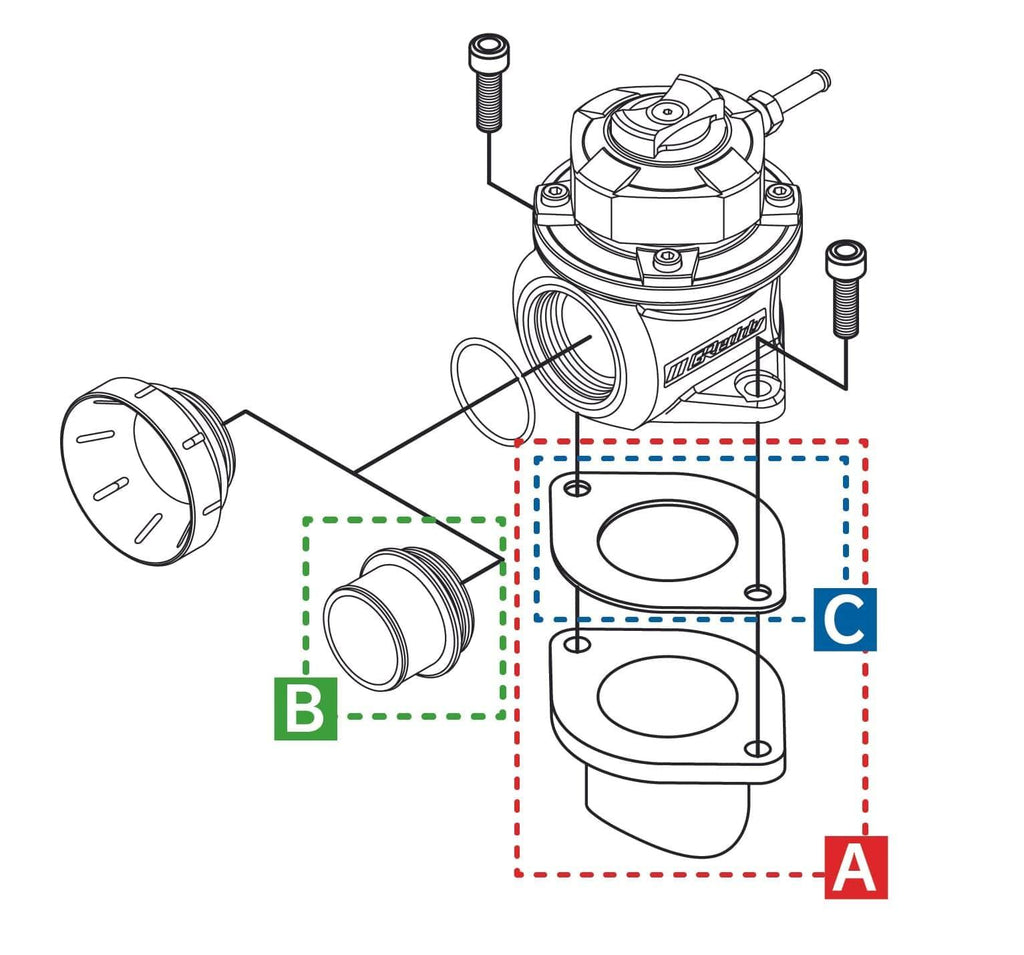 Trust Greddy - FV2 Blow Off Valve Mounting Kit B
