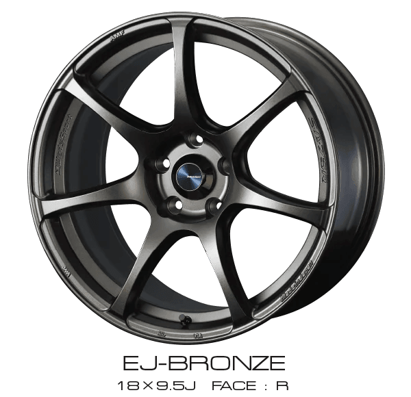 WedsSport SA-75R - 17x7J - 5x114.3 - ET: 53 (Bronze) - 5x114-3 - SA-75R177535x114.3-EJ-BRONZE