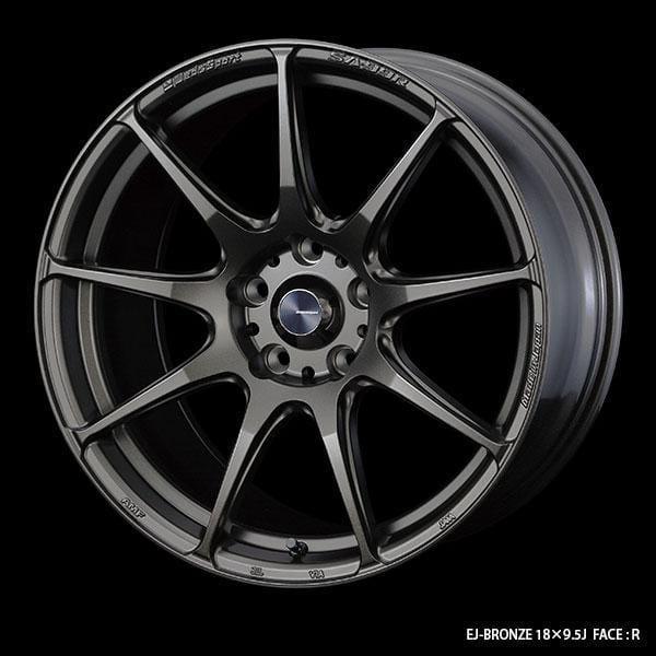 WedsSport SA-99R - 18x7.5J - 5x100 - ET: 45 (Bronze) - 5x100 - SA-99R-1875510045-EJ-BRONZE