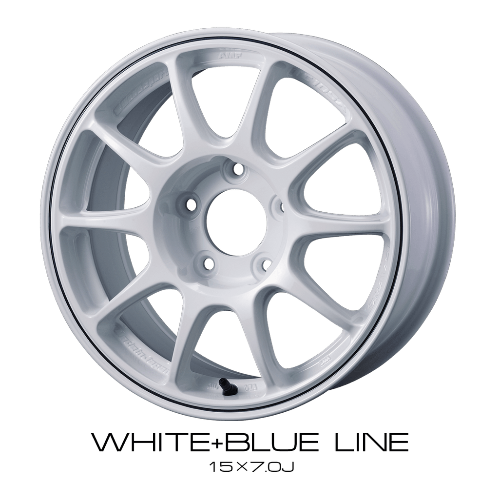 WedsSport TC105X GRAVEL - 15x6.5J - 5x100 - ET: 35 (White blue line) - 5x100 - TC105XGRAVEL-1565510035-WBL