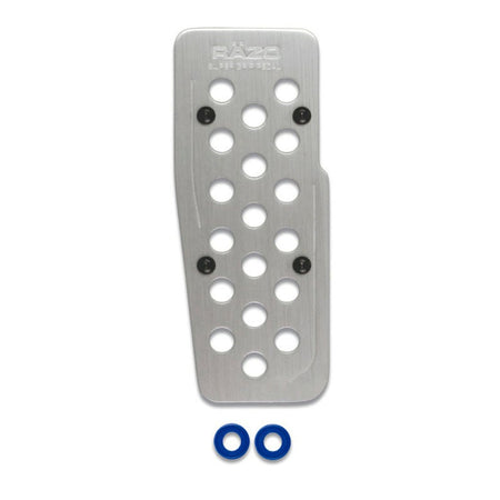 Carmate - Super Grip Pedal FT Silver-RP124 - RZCrewGarage