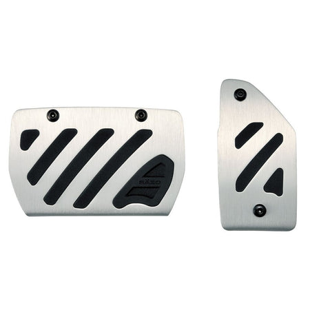 Carmate - Aluminium & Rubber Pedal Compact Toyota / Daihatsu Silver-RP140 - RZCrewGarage