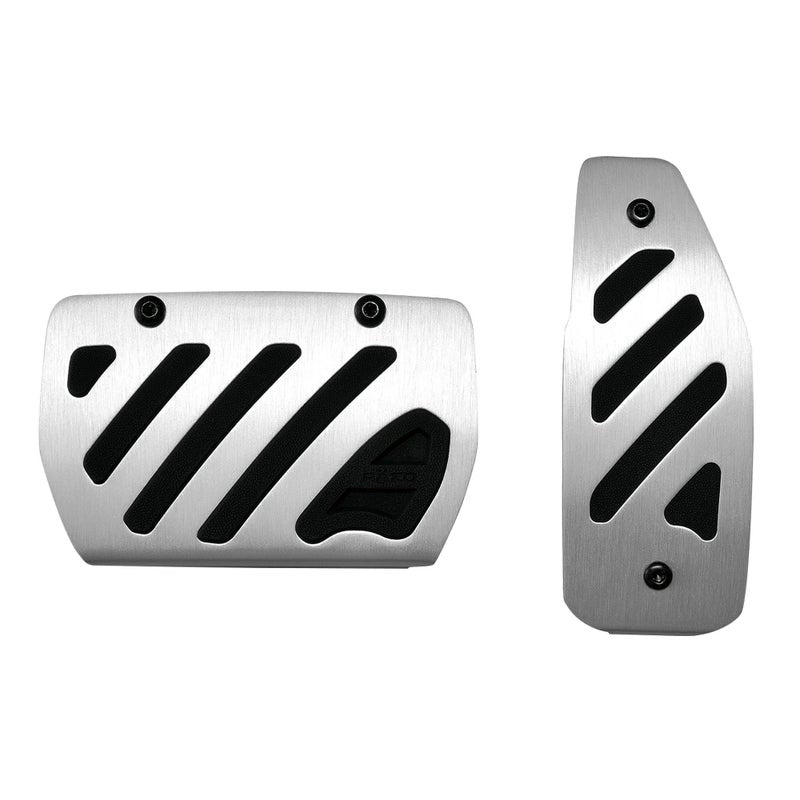 Carmate - RAZO Aluminium & Rubber Pedal Compact SUZUKI & MAZDA 2 Silver-RP143 - RZCrewGarage
