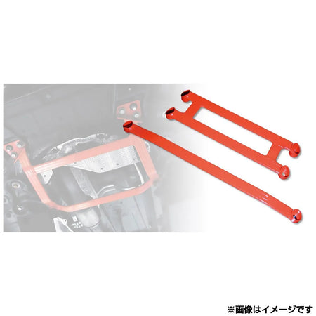 Tanabe - Rear 2 points Under Brace - Mitsubishi Minicab Van DS17V - UNS19