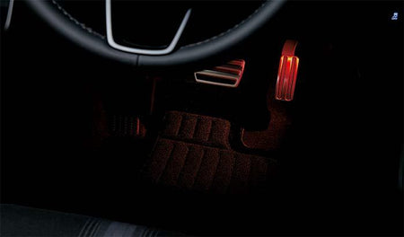 Honda Access Footlights & seat underlights (Red) - Honda Civic FL1-08E10-T43-000B - Rzcrewgarage