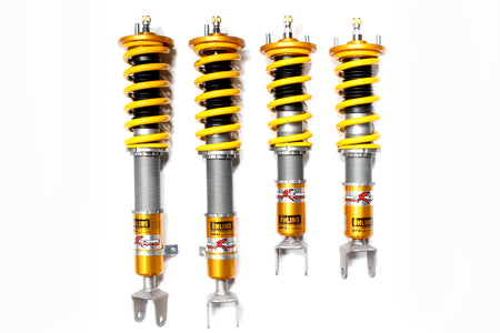 MandM Honda - Ohlins Damper Kit Full Spec Model - Pillow ball mount spec Coilovers - Honda S2000 AP1 - 00200-AP1-M001P - Rzcrewgarage