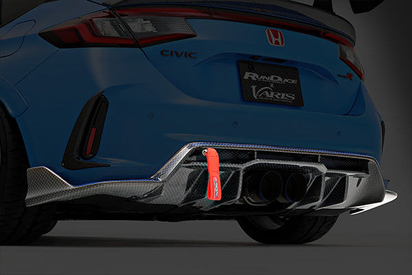 Varis - ARISING-II Track Edition - CARBON+ Rear DIFFUSER SKIRT - Honda - Civic Type R FL5-VAHO-145 - Default Title VAHO-145 - Rzcrew Garage