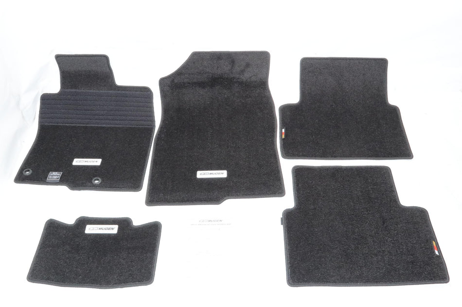 Mugen - Floor Mat Set (Black)  - Honda - Civic Hatchback FK7 - 08P15-XNCD-K1S0-BK