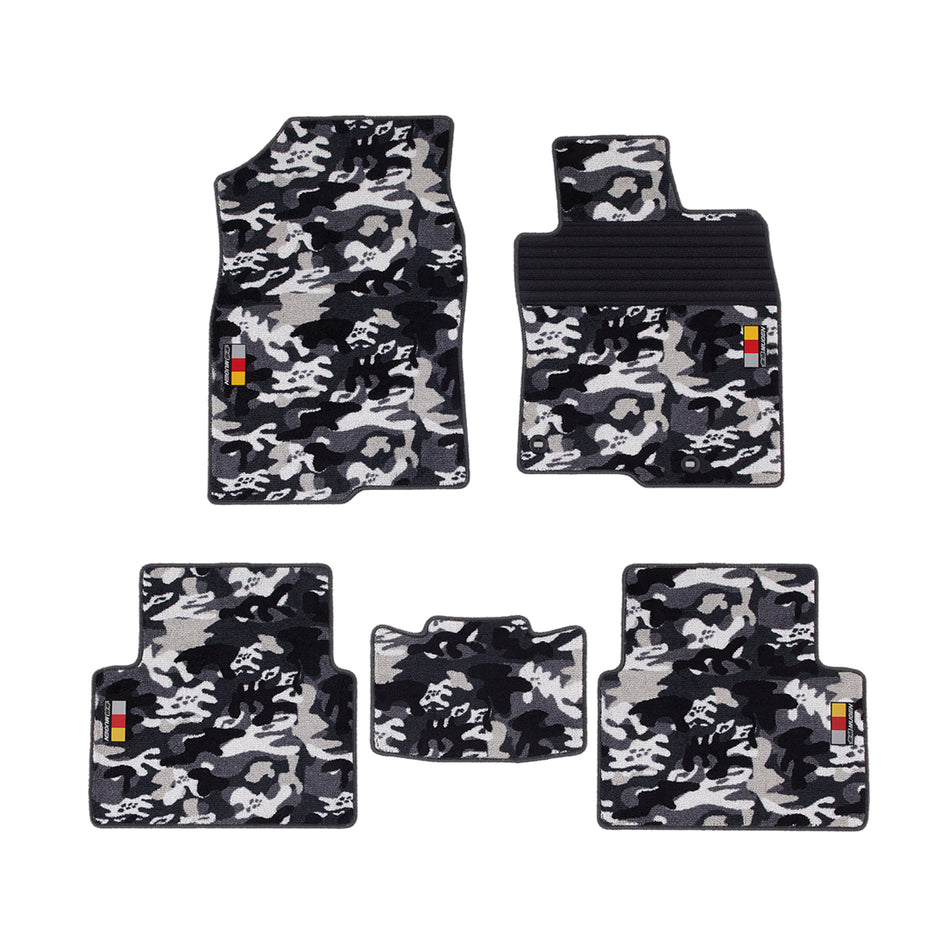 Mugen - Floor Mat Set Limited Camo Edition  - Honda - Fit-Jazz GR1/2/3/4/5/6/7/8 - 08P15-XNN-K0S0-MC