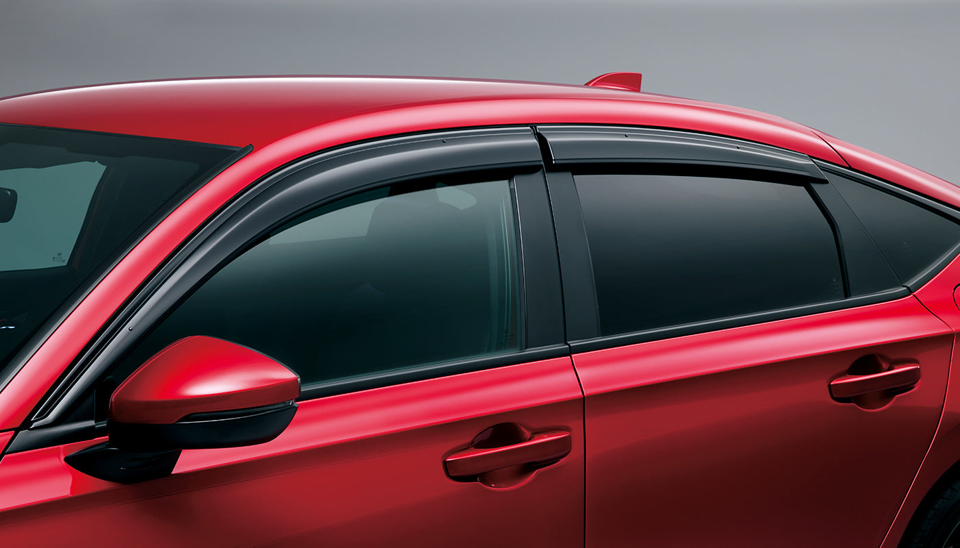 Genuine Honda Parts - Door Visors - Honda - Civic Hatchback FL1 - 08R04-T43-001 - Rzcrew Garage