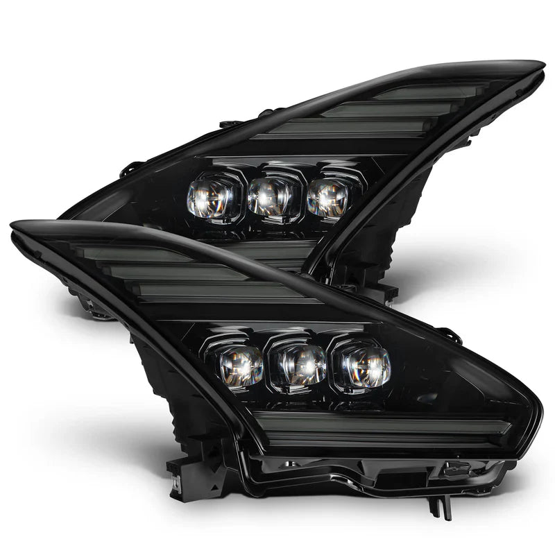 AlphaREX - Nova-Series Led Projector Headlights Alpha-Black - Nissan - GT-R R35 - 880360 - Rzcrew Garage
