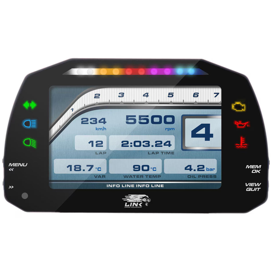 Link Engine Management MXS Strada 5" Dash - Street Edition - 100-0168