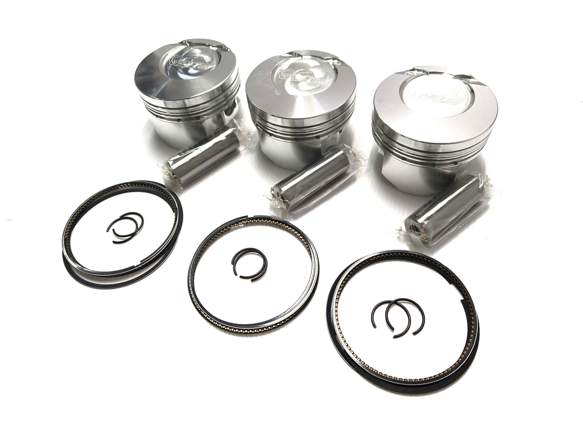 Rzcrew Racing - Forged Pistons 60.5mm - 8:5 to 15:0 Compression Ratio - Honda S07B Turbo/NA