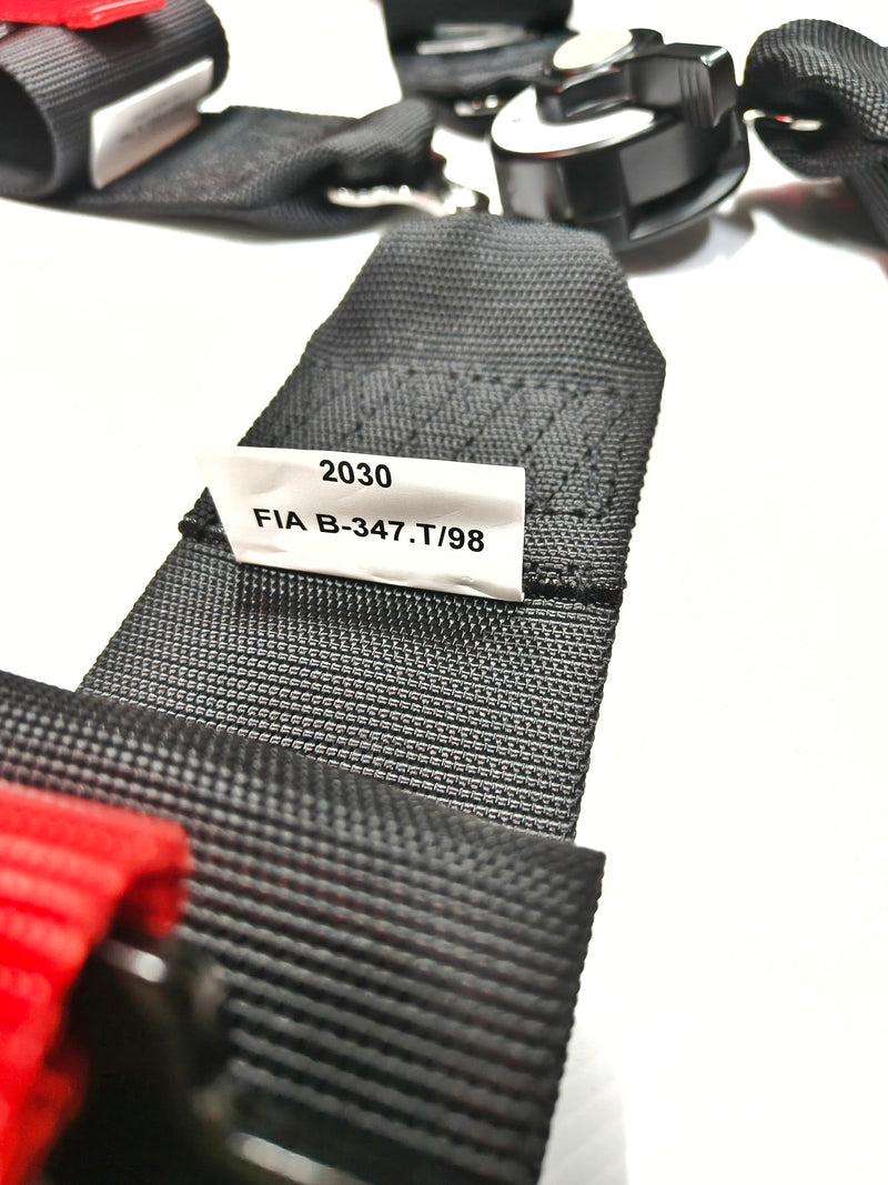 Tryforce Collaboration RECARO 4 Points Racing Harness- FIA Approved