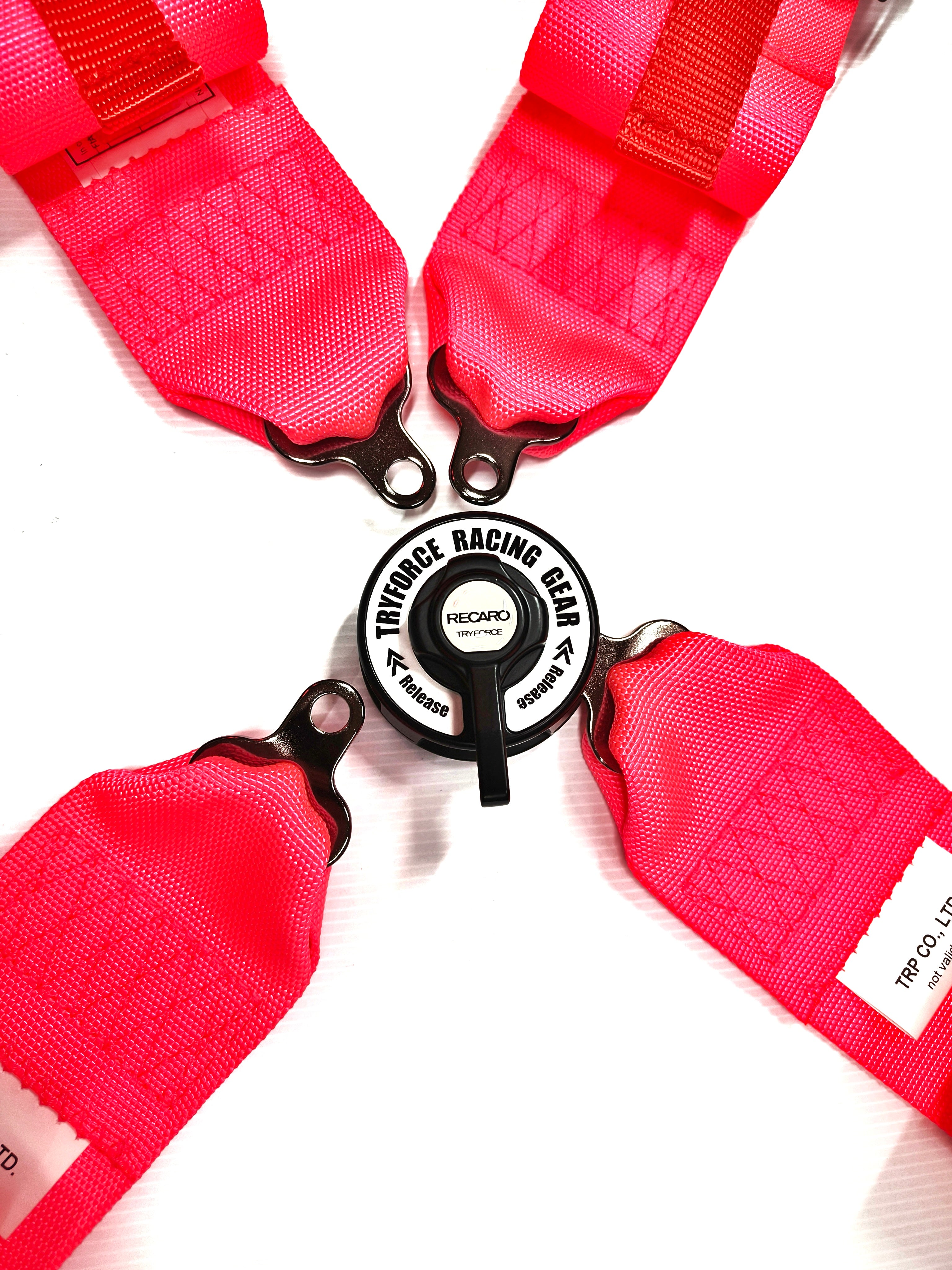 Tryforce Collaboration RECARO Points Racing Harness- FIA