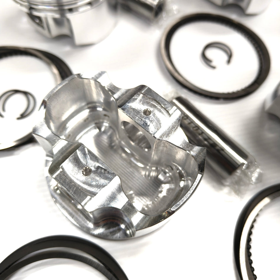 Rzcrew Racing - Forged Pistons 94mm - 8:5 to 15:0 Compression Ratio - Honda - C32B