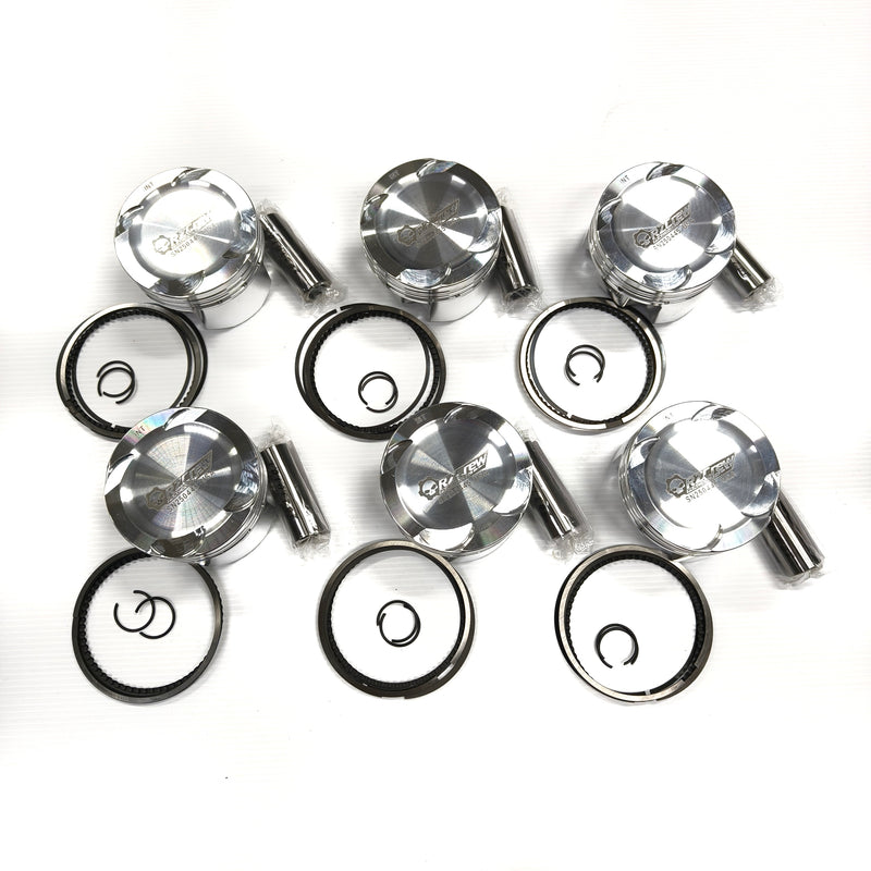 Rzcrew Racing - Forged Pistons 92mm - 8:5 to 15:0 Compression Ratio - Honda - C30A