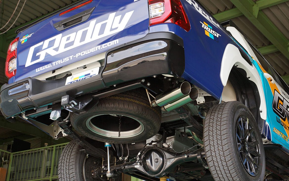 Trust Greddy Cross Exhaust S-STYLE Exhaust system - Toyota - HILUX GUN125 - 10113906