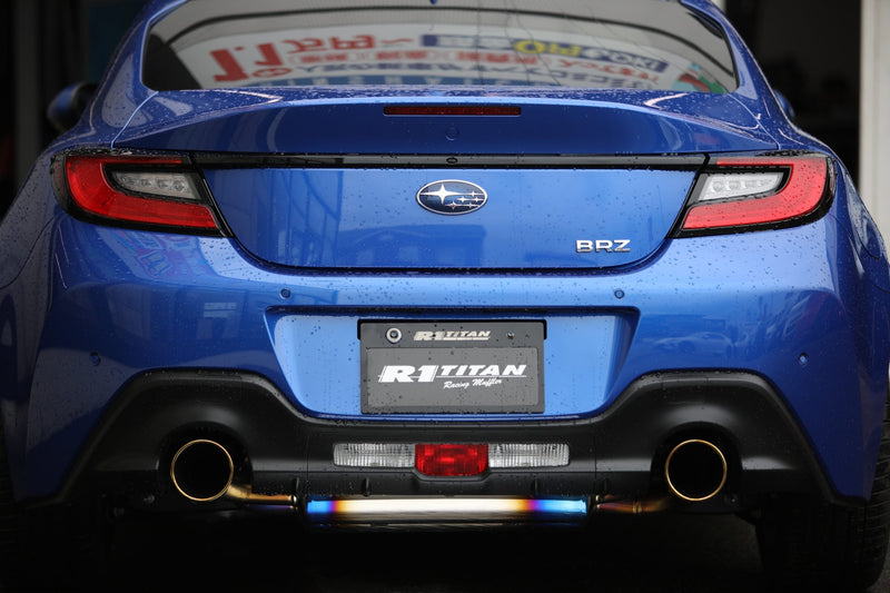 R1 Titan - R1TITAN EXTRA STTI (2 tip) Titanium exhaust system - Subaru - BRZ ZD8 - 4580506113634-NS-A