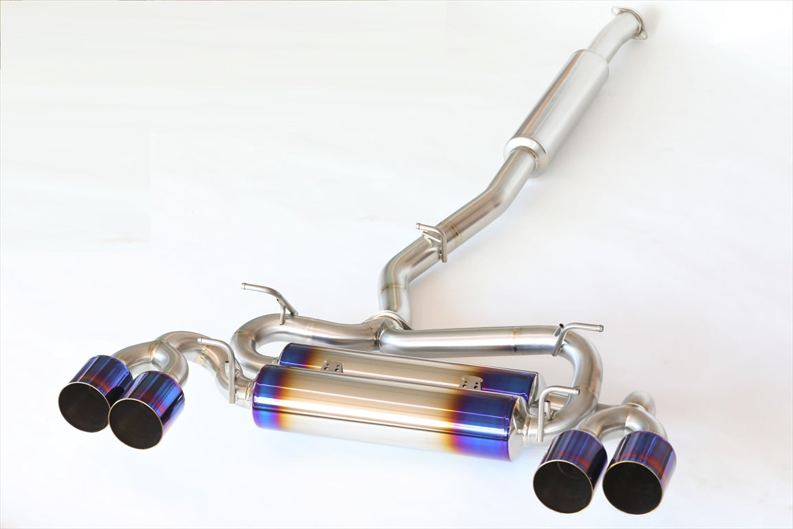 R1 Titan - R1TITAN EXTRA STTI (4 tip) Titanium exhaust system - Toyota - 86 ZN8 - 4580506113634-NS-A