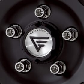 Delta Force - Oval Wheel Hub Cap 16/17 inches - DF-OVAL-HC17 - RZCrewGarage