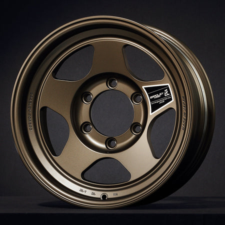 Bradley Forged Takumi - 17x8J - 5X150 - ET: -15 (Matte shadow black)