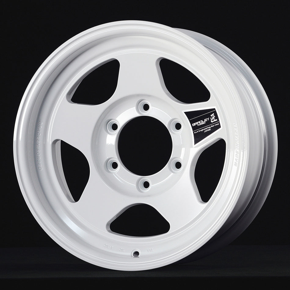 Bradley FORGED TAKUMI - 16x6.5J - 6x139.7 - ET: -5 (Pure White)