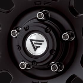 Delta Force - Oval Wheel Hub Cap 16inches - DF-OVAL-HC16 - RZCrewGarage