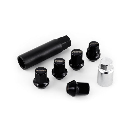 Rays - 17HEX Nut & Lock Set L31 - 5H - Closed - M12x1.25 - (20 Pieces) - RZCrewGarage