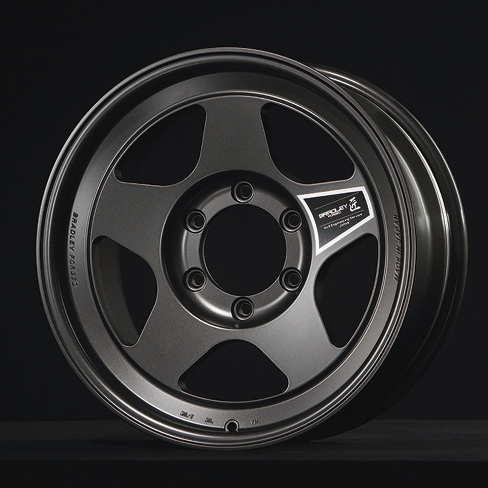Bradley Forged Takumi - 16x8.5J - 6X139.7 - ET: -30 (Matte Deep Gray)