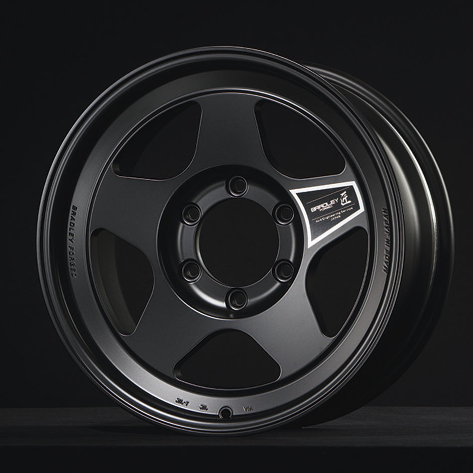 Bradley FORGED TAKUMI - 17x8J - 5x150 - ET: -25 (Matte Shadow Black)