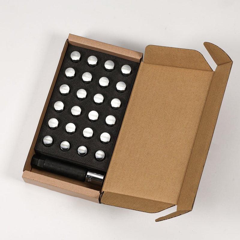 Rays - 17HEX Nut & Lock Set L31 - 6H - Closed - M12x1.5 - (24 Pieces) - RZCrewGarage