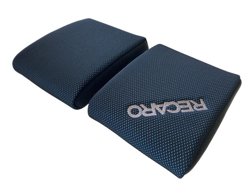 Recaro Japan RSS Thigh support pad set S (Thin type 2pcs)Brilliant mesh Blue-1800030J - Rzcrewgarage