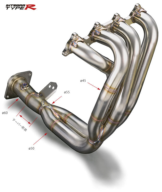 Toda Racing 4-2-1 Exhaust Manifold V2 - DC2(Kouki) - 18100-DC2-981