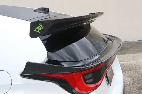 Garage Vary - Gate Spoiler(Twill Weave Carbon Fiber) - Toyota - Yaris GR GXPA16 Facelift - 30-8112 - Rzcrew Garage