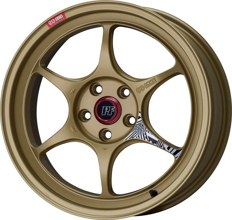 Enkei Japan PF06 - 18x11J - 5x114.3 - ET: 15 (Gold) - JDM-PF06-811-6515G