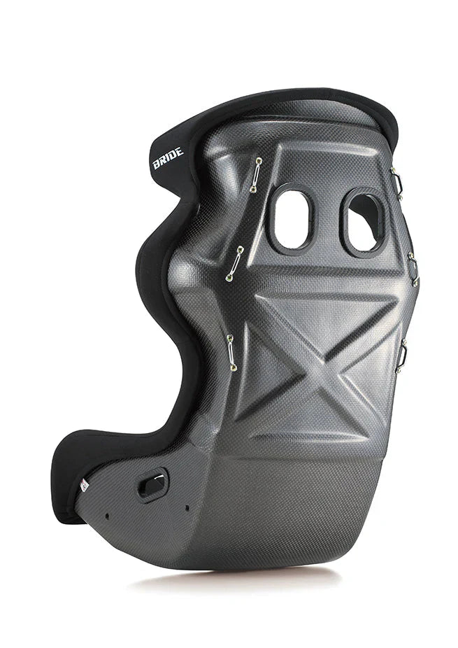 Bride HYPER II Fixed Bucket Seat - Frp - Black-H70AP2 - Rzcrewgarage