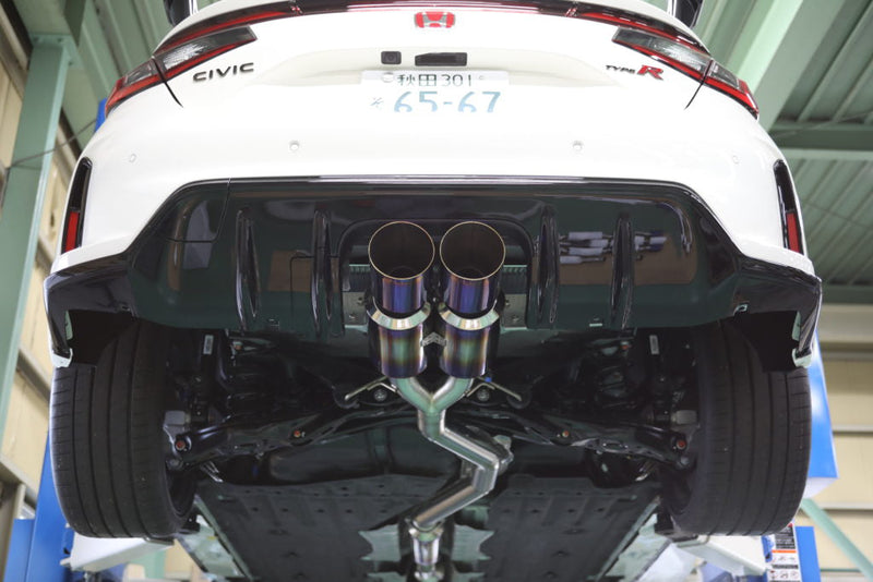 R1 Titan - R1TITAN PERFORMA Titanium exhaust system - Honda - Civic Type R FL5 - R1TITANPERORMANCEFL5-NS-A
