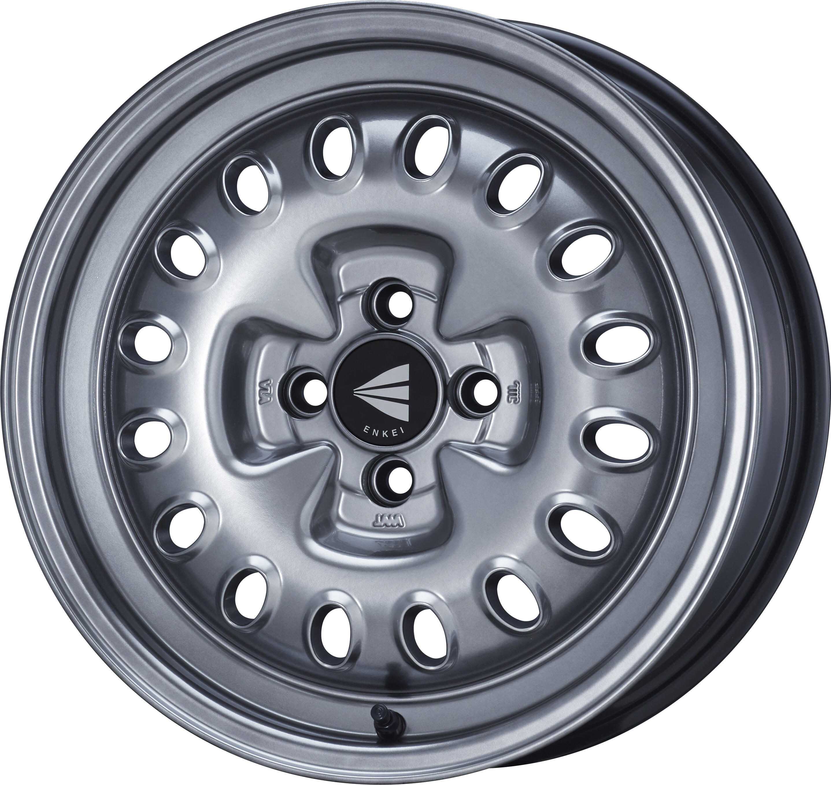 Enkei Japan Al'Vita - 16x7J - 4x100 - ET: 38 (Hyper Silver) - JDM-ALVITA-67-4938HS