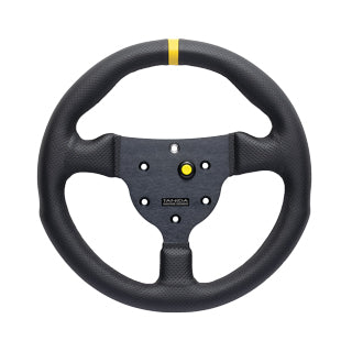 Juran - Racing 270D Steering Wheels - 3 Spokes Leather 270mm - FLAT Dish - 363558 - RZCrewGarage