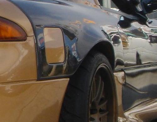 Pit Road M - Rear Wide Fender (FRP or Carbon) - Mitsubishi - GTO Z15A/Z16A - Carbon PRM-WRF-CB - Rzcrew Garage