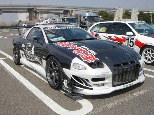 Pit Road M - Front Wide Fender (FRP or Carbon) - Mitsubishi - GTO Z15A/Z16A - Carbon PRM-WF-CB - Rzcrew Garage